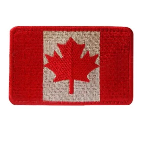 Canada Flag '2.0' Embroidered Velcro Patch