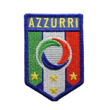 Emblem 'Azzurri | Italy FIGC Crest' Embroidered Velcro Patch