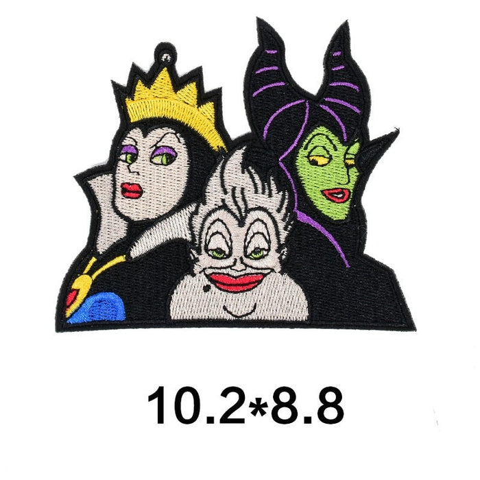 Villains 'Evil Queen | Ursula | Maleficent' Embroidered Patch