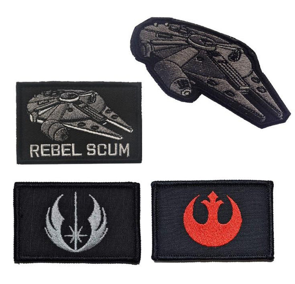 Empire and Rebellion 'Rebel Alliance Starbird | Resistance Crest' Embroidered Velcro Patch