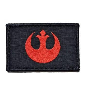 Empire and Rebellion 'Rebel Alliance Starbird | Resistance Crest' Embroidered Velcro Patch