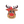 Load image into Gallery viewer, Christmas &#39;Reindeer | Head&#39; Embroidered Patch
