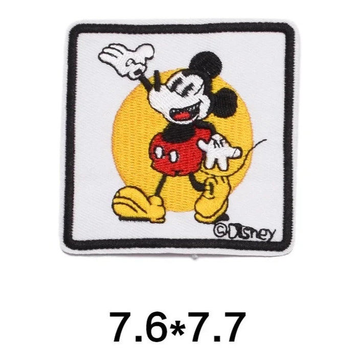 Mickey Mouse 'Mickey | Square 1.0' Embroidered Patch