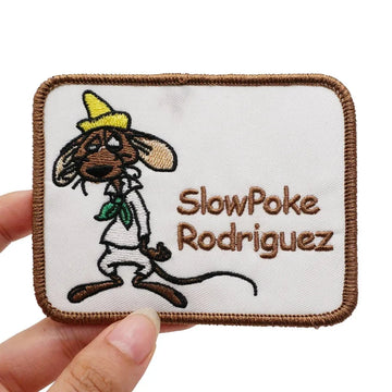 Slowpoke Rodriguez 'Square' Embroidered Velcro Patch