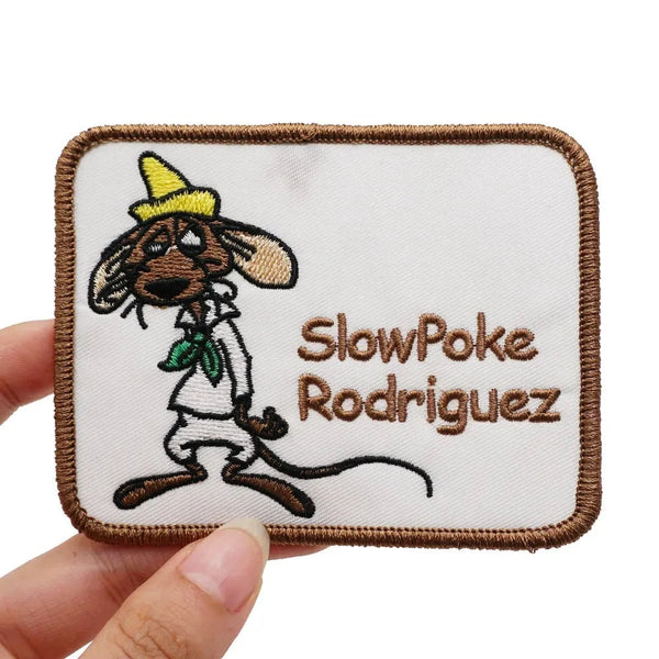 Slowpoke Rodriguez 'Square' Embroidered Velcro Patch