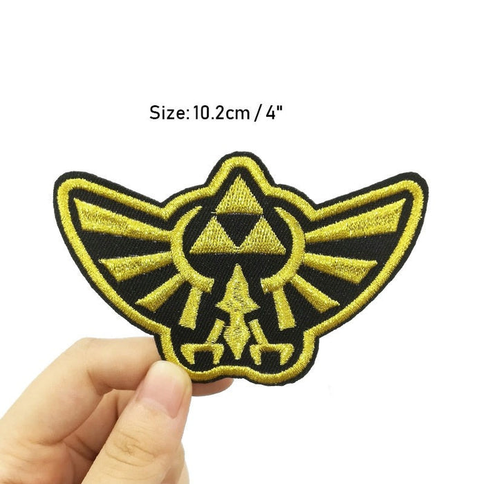 The Legend of Zelda 'Hylian Crest Triforce' Embroidered Patch