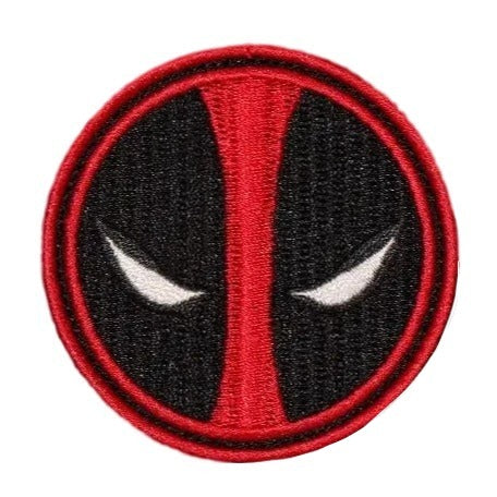 Deadpool 'Logo' Embroidered Velcro Patch
