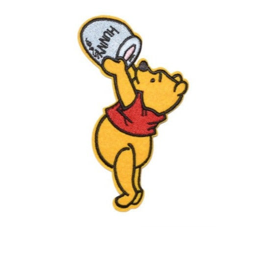 Christopher Robin 'Lifting Hunny Jar' Embroidered Patch