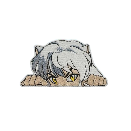 Inuyasha 'Peeking' Embroidered Patch