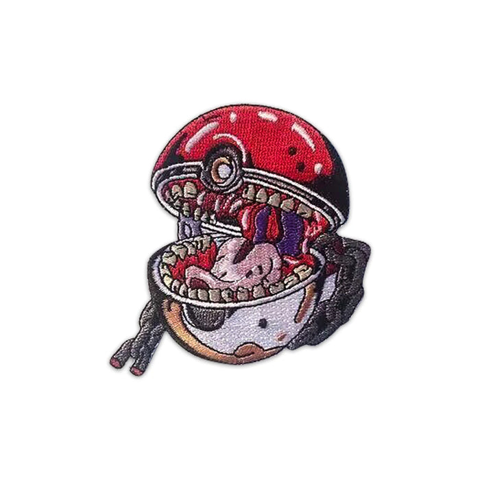 Pokemon 'Pokeball Monster | Set of 20' Embroidered Patch