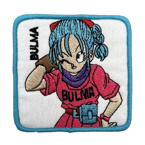 Saiyan Saga 'Bulma | Shy' Embroidered Patch