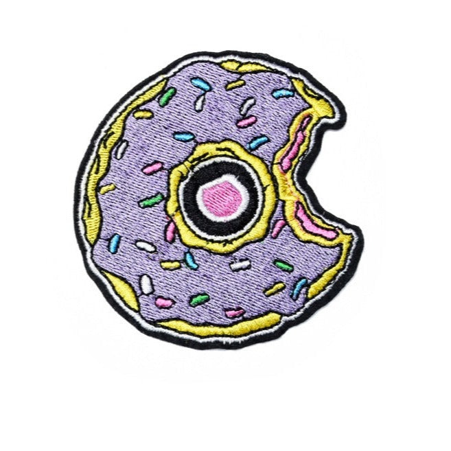Springfield 'Bitten Donut' Embroidered Patch