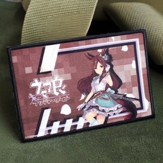 Uma Musume: Pretty Derby 'Mejiro Dober' Embroidered Velcro Patch