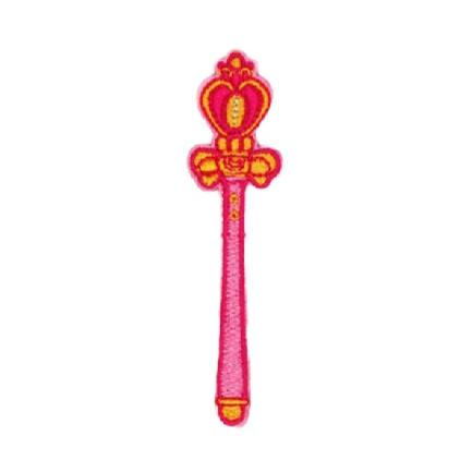 Sailor Moon 'Spiral Heart Moon Rod' Embroidered Patch