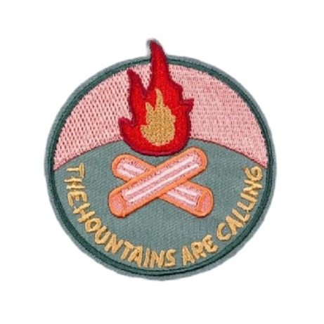 Bonfire 'The Hountains Are Calling' Embroidered Patch