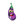 Load image into Gallery viewer, Cute Eggplant &#39;Drooling&#39; Embroidered Patch
