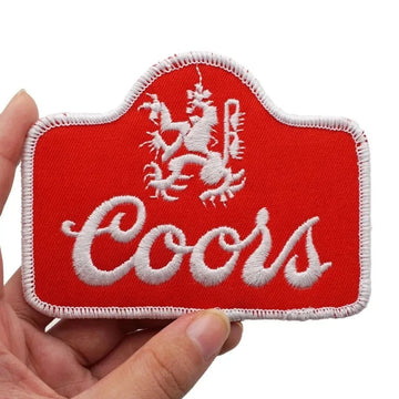 Cool 'Coors Logo' Embroidered Velcro Patch