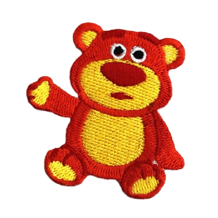 Andy's Room 'Lots-o'-Huggin' Bear | Waving' Embroidered Patch