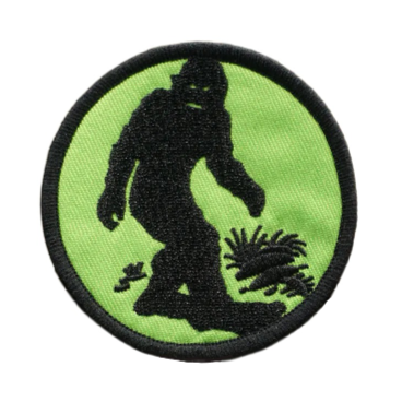 Bigfoot 'Round' Embroidered Patch