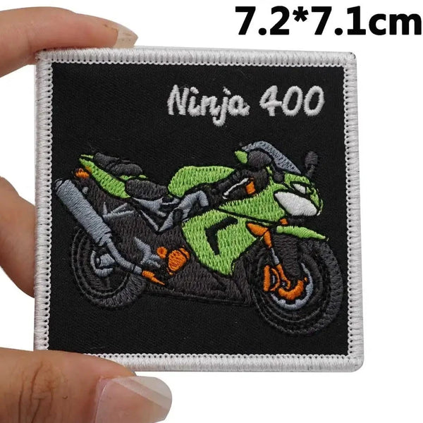 Vehicles '400 | Square' Embroidered Patch