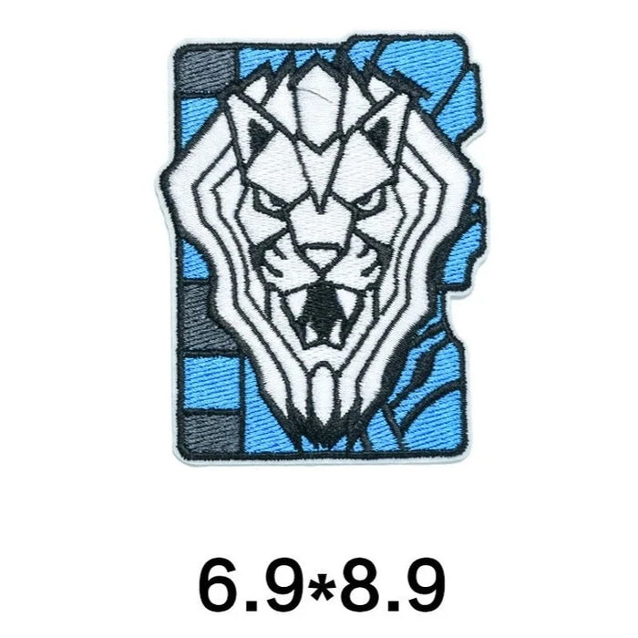Kamen Rider 'Lion Senki Logo' Embroidered Patch