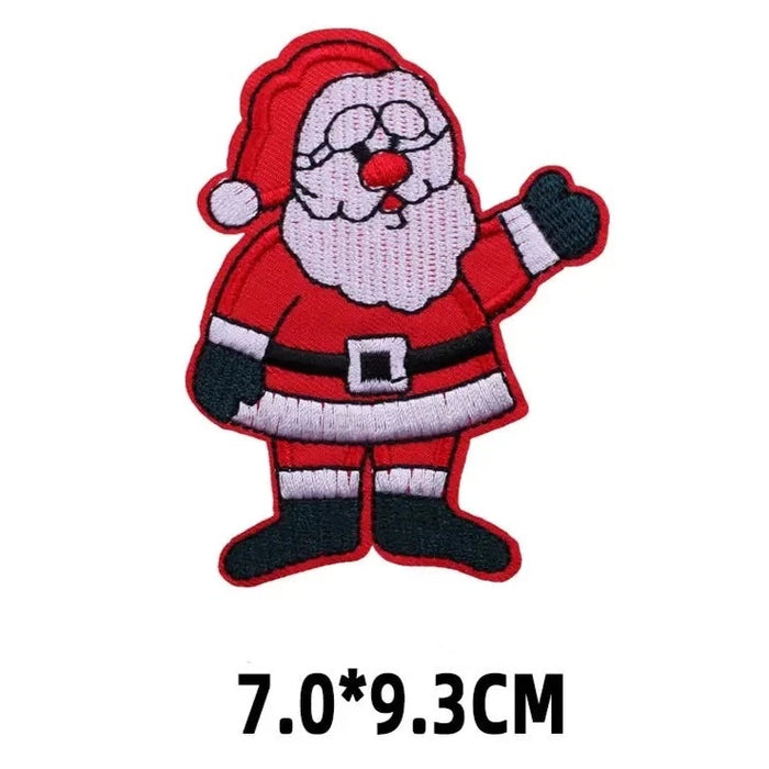 Christmas 'Santa Claus | Waving' Embroidered Patch