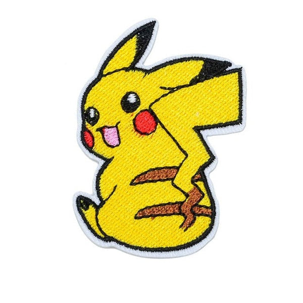 Pocket Monster 'Pikachu | Looking Back' Embroidered Patch