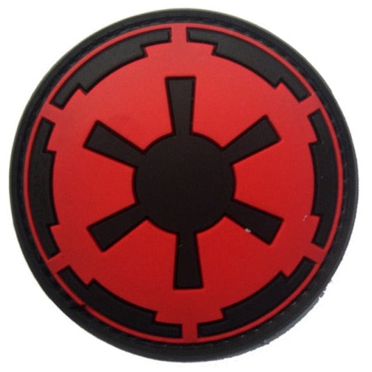 Empire and Rebellion 'Galactic Empire Symbol | 2.0' PVC Rubber Velcro Patch