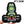 Load image into Gallery viewer, Mushroom Kingdom Bros. Pixel &#39;Yoshi | Riding Kart&#39; Embroidered Patch
