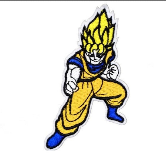 Saiyan Saga 'Goku | Fighting 1.0' Embroidered Patch