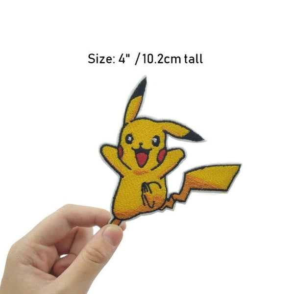 Pocket Monster 'Pikachu | Happy' Embroidered Patch