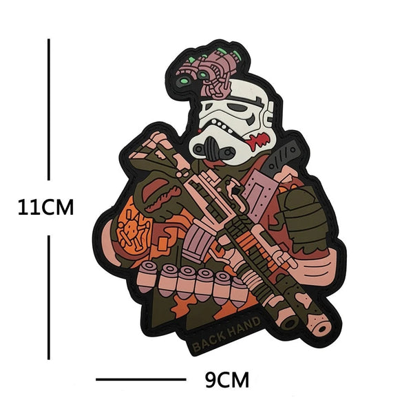 Empire and Rebellion 'Stormtrooper | Tactical Gear 1.0' PVC Rubber Velcro Patch