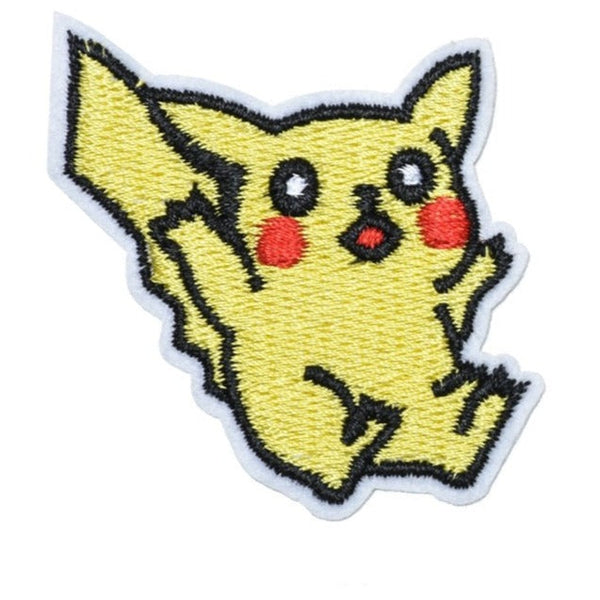 Pocket Monster 'Sliding Pikachu 2.0' Embroidered Patch