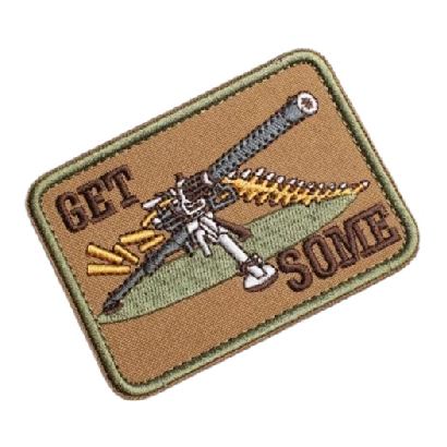 Sniper Rifle 'Get Some' Embroidered Velcro Patch