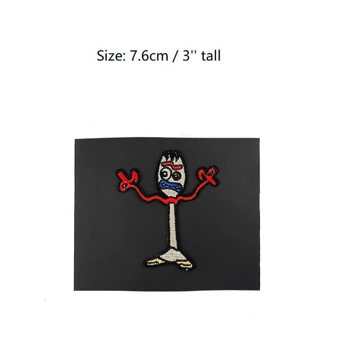 Andy's Room 'Forky | Standing' Embroidered Velcro Patch