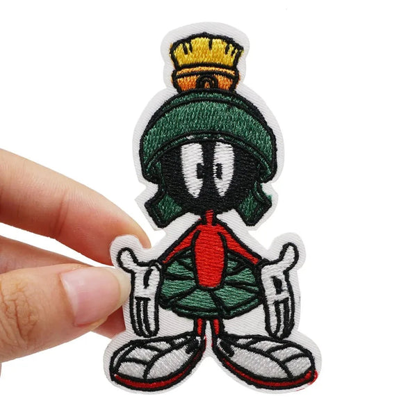 Marvin the Martian 'Open Palm' Embroidered Velcro Patch