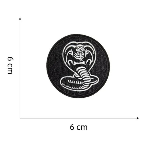 The Karate Kid 'Cobra Logo | Round' Embroidered Patch