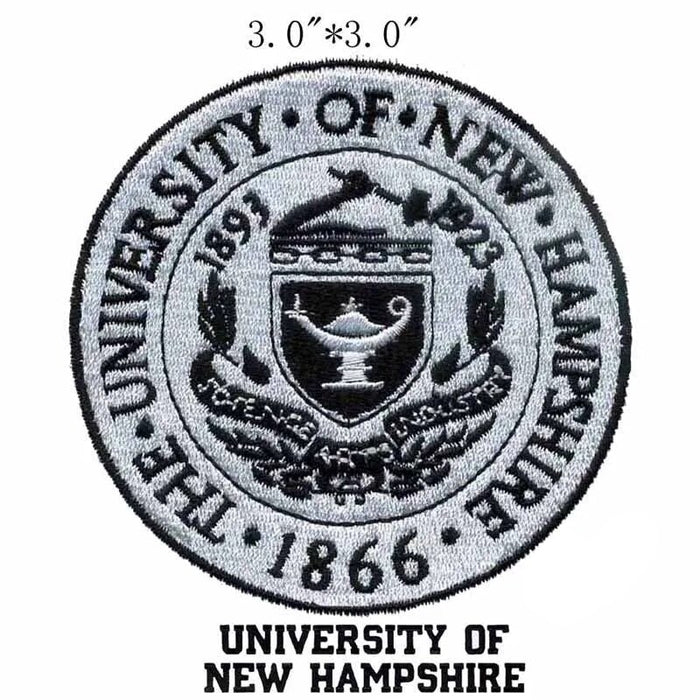 Emblem 'The University of New Hampshire' Embroidered Patch