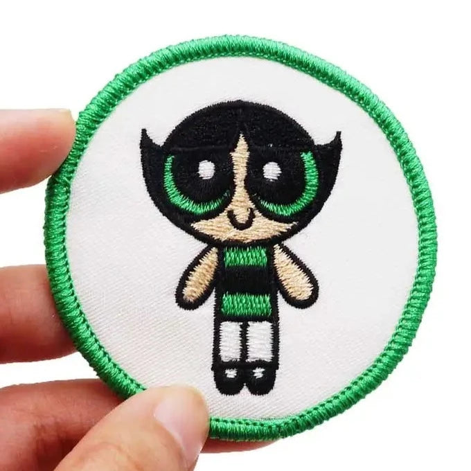 The Powerpuff Girls 'Buttercup | Round' Embroidered Patch