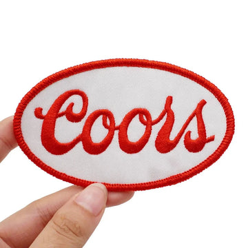 Cool 'Coors Logo | Oval' Embroidered Velcro Patch