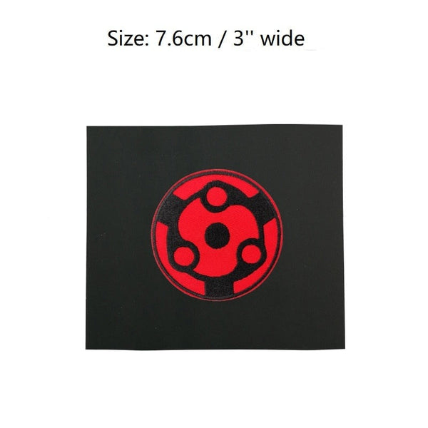 Shippuden 'Madara's Eternal Mangekyo Sharingan' Embroidered Patch