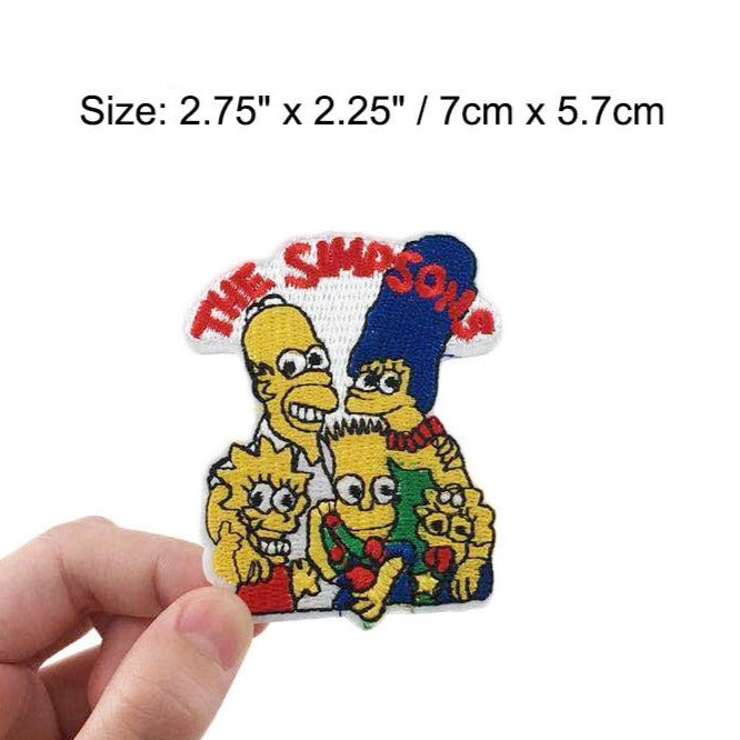 The Simpsons 'Family Portrait' Embroidered Patch