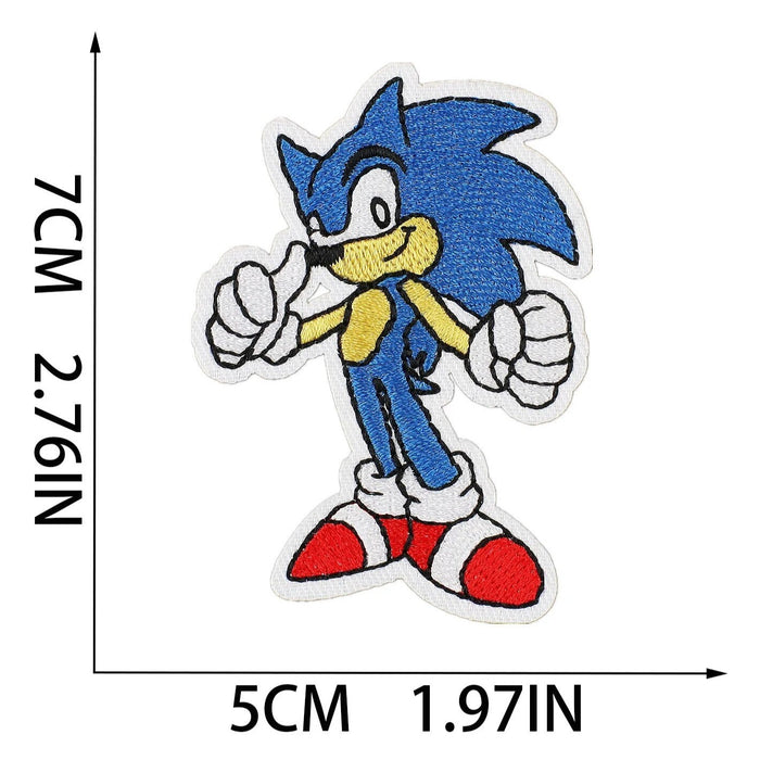 Sonic the Hedgehog 'Feeling Good' Embroidered Patch