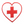 Load image into Gallery viewer, Heart Shaped &#39;First Aid Logo&#39; Embroidered Patch
