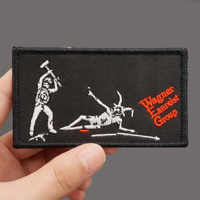Blackbeard Flag 'Wagner Exorcist Group' Embroidered Velcro Patch