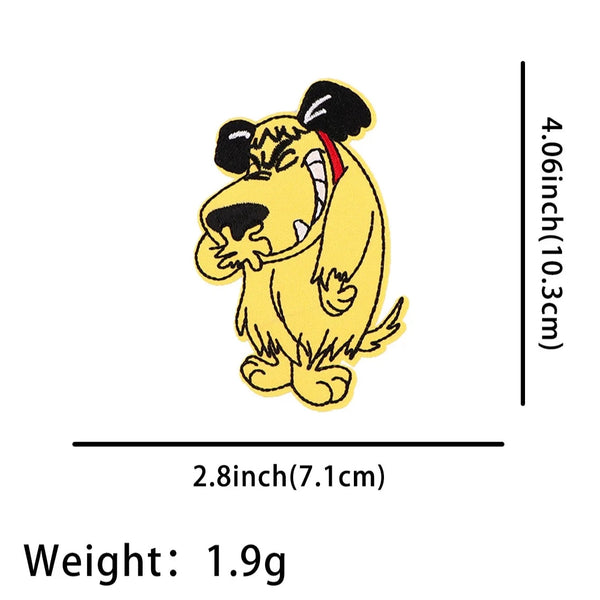 Wacky Races 'Muttley | Shy 1.0' Embroidered Patch