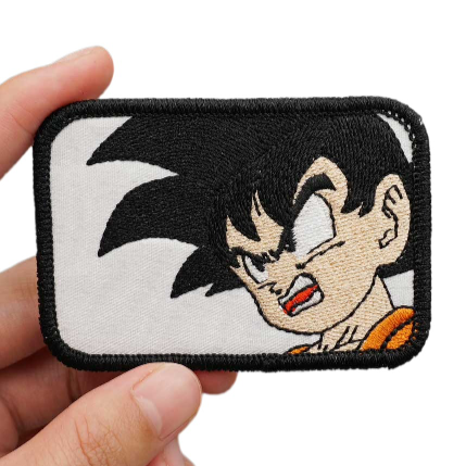 Saiyan Saga 'Goku | Angry' Embroidered Velcro Patch