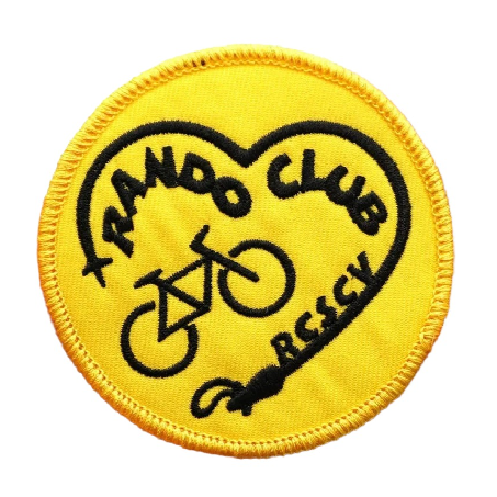 Cool 'Rando Club Logo | Round' Embroidered Patch