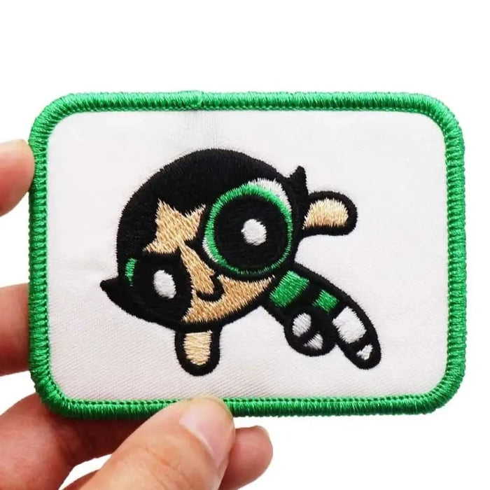 The Powerpuff Girls 'Buttercup | Square' Embroidered Patch