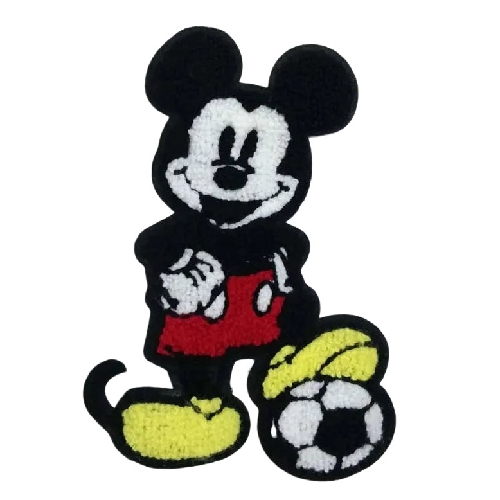 Mickey Mouse 'Soccer Ball' Embroidered Patch